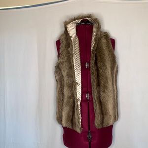 Forever 21 brown Faux Fur Vest